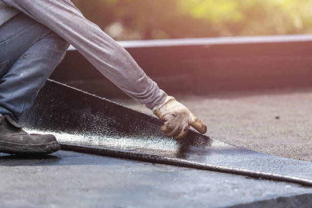 Professional Waterproofing technician working in Avon Lake, OH